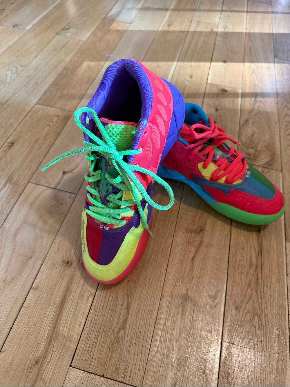 PUMA LaMelo Ball MB.01 Be You Basketball Shoes Men’s 8.5 Multicolor